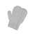Baby Merino Mittens in grey, navy, and pink colors, knitted wool winter gloves for infants and toddlers by menique