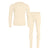 Men's 160 Long Sleeve & Bottom 2-Piece Natural
