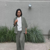 Linen Kimono Wrap Top Sakura