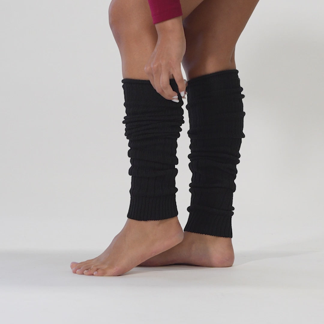 Women's Ribbed Knit Leg Warmers